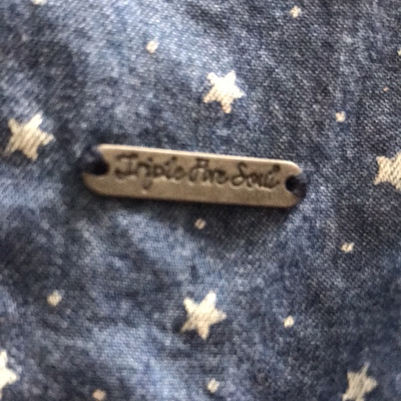 Triple Five Soul starred denim shirt - Picture 11 of 11